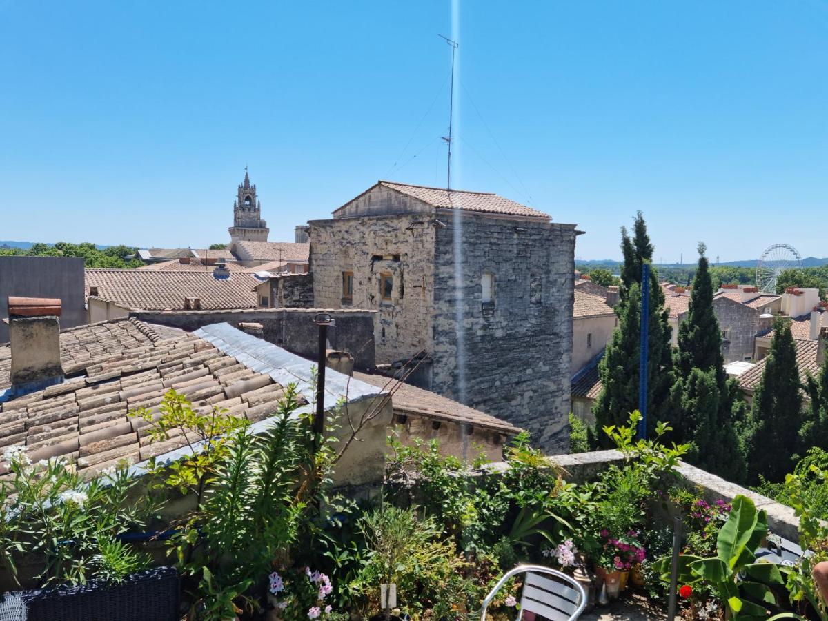 Un Nid Sur Les Toits Face Au Palais Des Papes Apartment Avignon Exterior photo